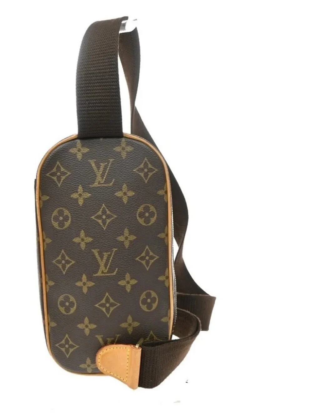 LOUIS VUITTON Pochette Gange Shoulder Bag Monogram Brown Spain
